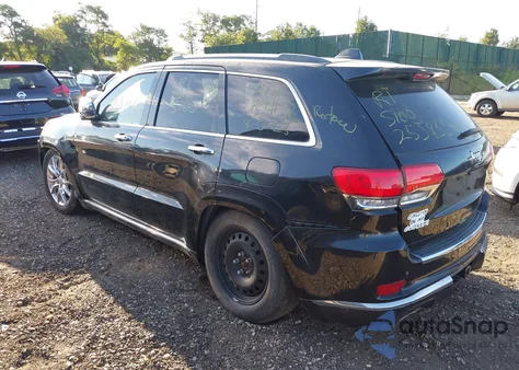 2015 Jeep Grand Cherokee Summit из США, поврежденный, VIN 1C4RJFJT6FC806657